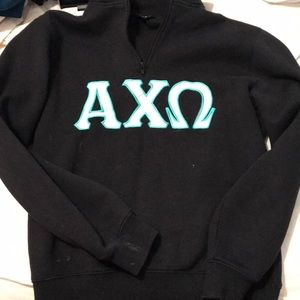 AXO quarter zip sweatshirt